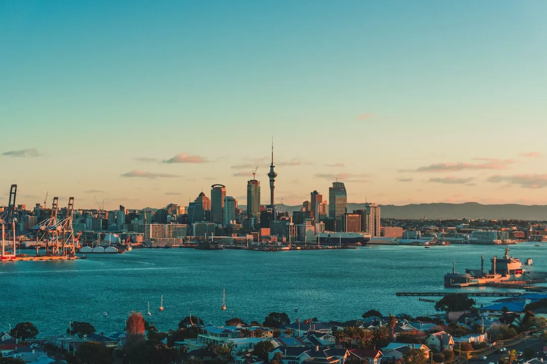 a view of a city and a body of water