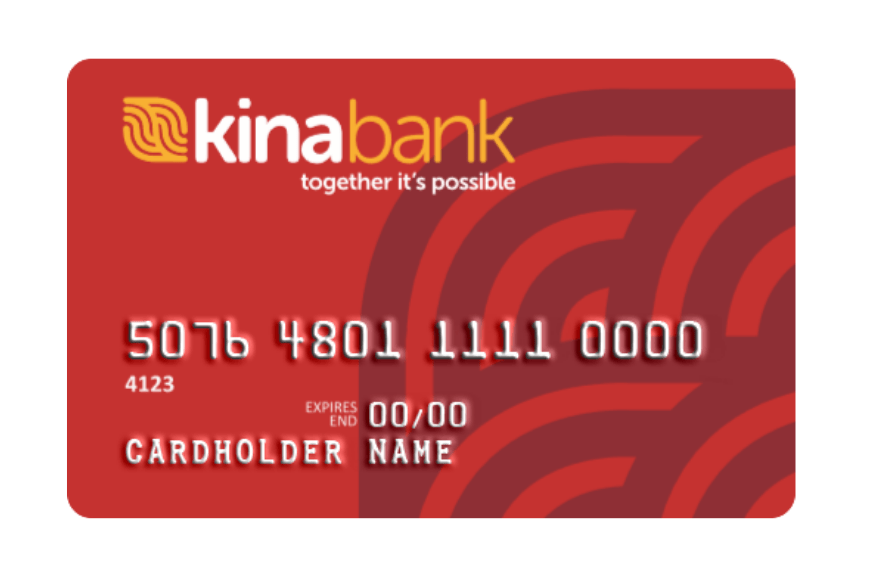 Kina Visa Credit Card