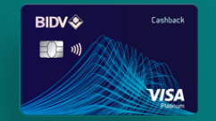 BIDV Visa Platinum Cashback